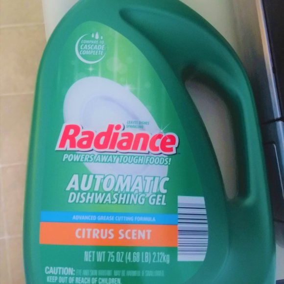 NEW Radiance Dish Dishwashing soap gel automatic dishwasher 75 Oz. Ounces Citrus - Picture 3 of 7